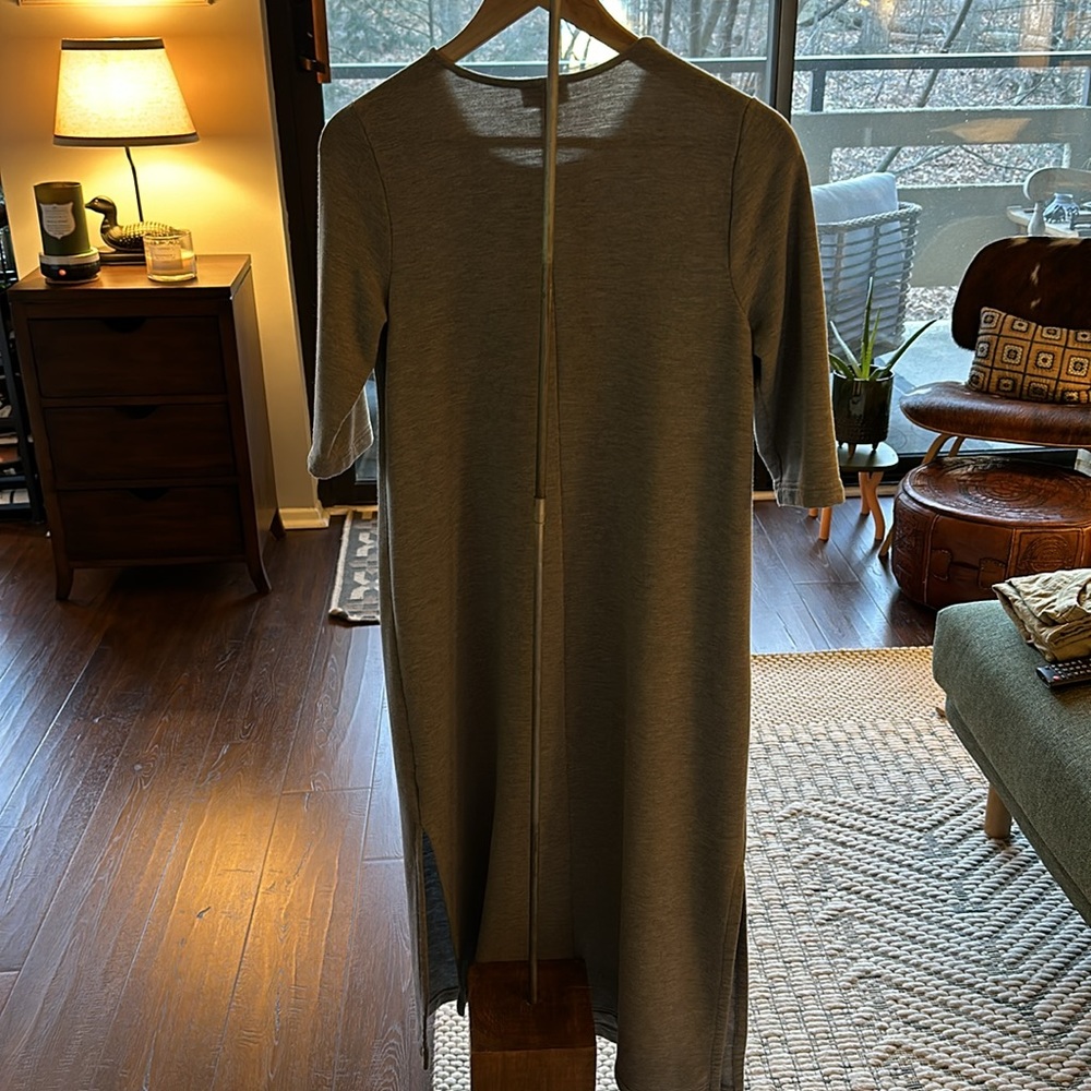 Petite maxi sweatshirt dress - Picture 6 of 7